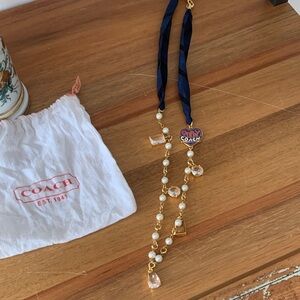 Vintage Coach Poppy Necklace